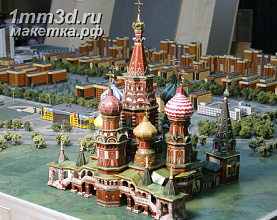 Начат проект изготовления макета Московского Кремля и Красной площади в масштабе М1:30. Высота Спасской башни Кремля 2 метра 30 см! г.Москва