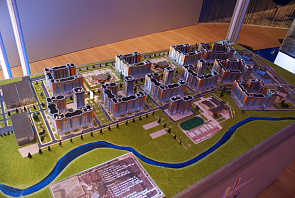 Архитектурный планировочный макет ЖК "Светлая Долина", инвестор "Ак Барс Банк" М1:500 - 2006 г. www.akbars-development.ru