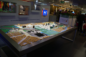 Архитектурный макет на выставке. Коллекция 8